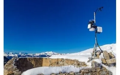 Station météo pour suivi pluviométrique sur glissement