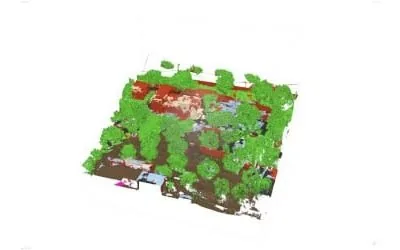 Classification d’un nuage de points LIDAR : végétation, sol et bâtiment